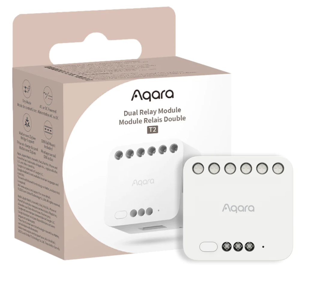 Aqara Dual Relay Module T2 | Smart Home Devices & Automation – Smartify ...